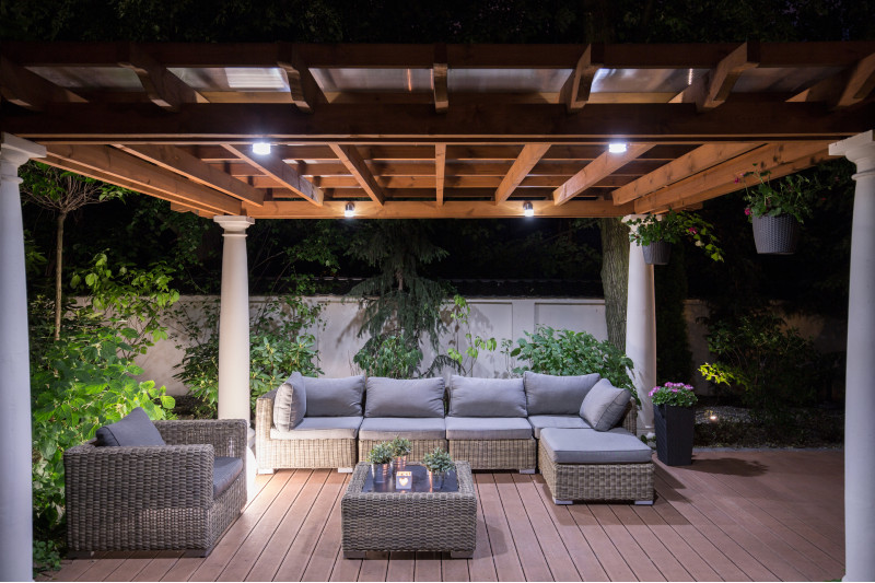 The Right Under-Deck Ceiling in Denver, NC, Serves All Sorts of Purposes
