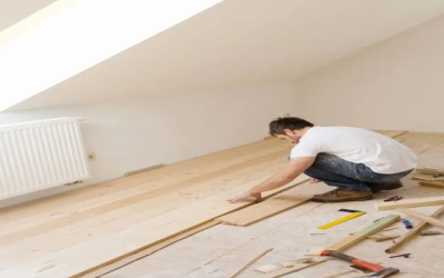 Can New Flooring Trap A Dishwasher Beneath The Countertop?